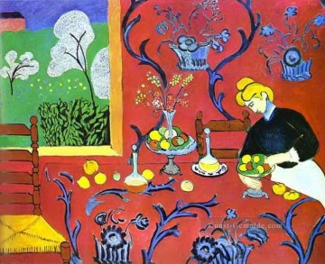  Matisse Werke - Harmonie in rotem abstrakten Fauvismus Henri Matisse